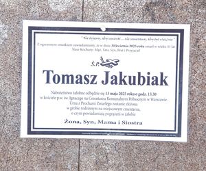 Pogrzeb Tomasza Jakubiaka. Marzena Rogalska przeczytała mowę pożegnalną żony zmarłego kucharza. Te słowa wyciskają łzy z oczu