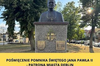 Pomnik Świętego Jana Pawła II w Dęblinie zostanie poświęcony [AUDIO]