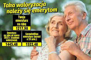 Taka waloryzacja należy się emerytom