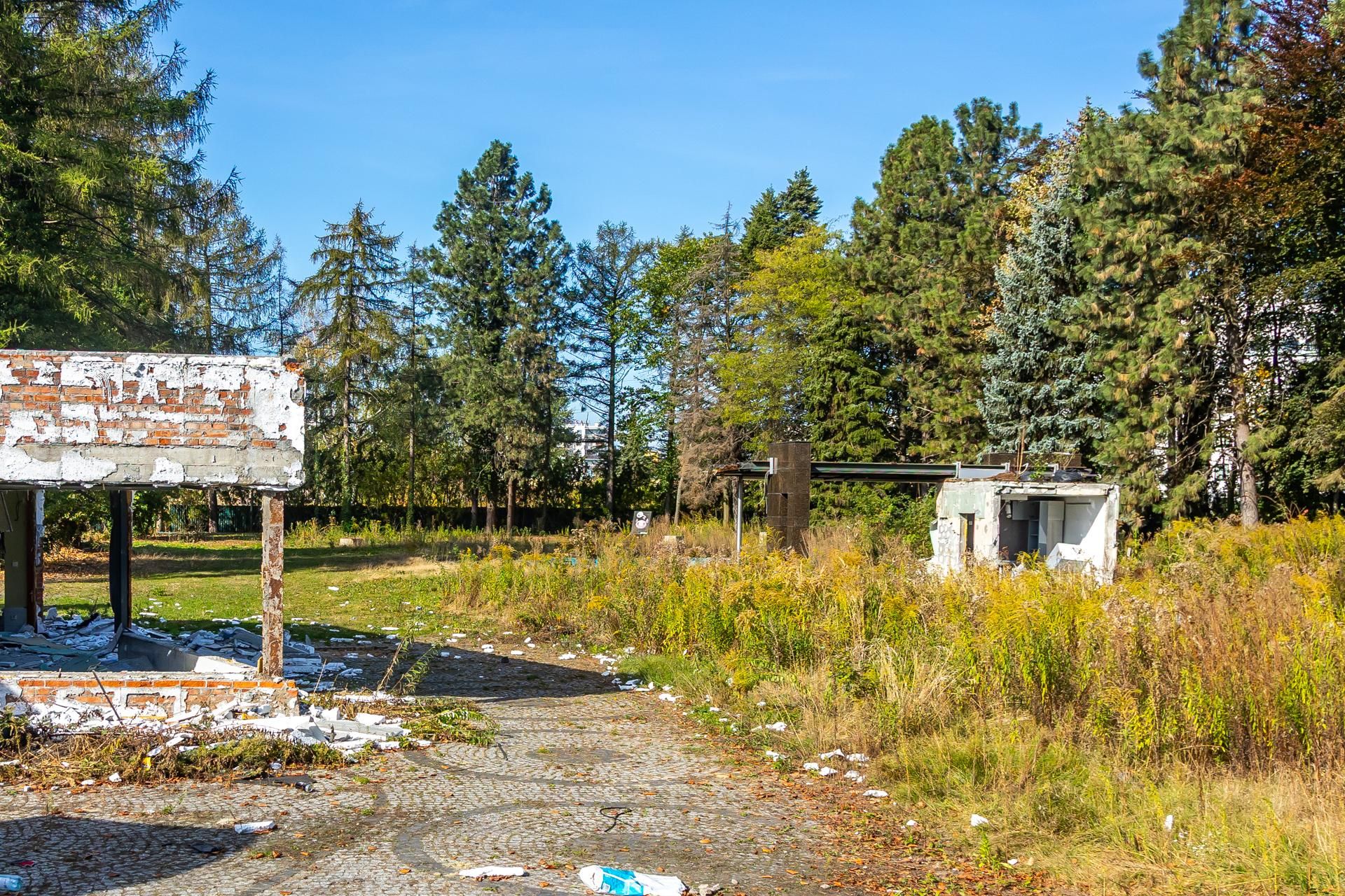 Opuszczona willa przy Ryżowej 72 w Warszawie