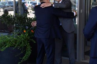 Gorące powitanie Aleksandra Ceferina w Warszawie przez Cezarego Kuleszę