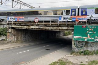 Remont wiaduktu w Katowicach nad ul. Graniczną. Droga jest zamknięta do odwołania