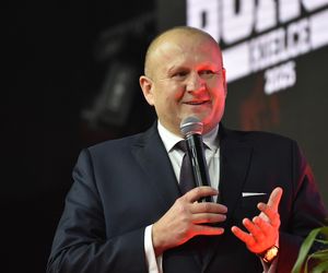 Andrzej Gołota na otwarciu V Forum Polskiego Boksu w Kielcach