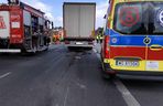 Kolejny koszmar na S8! Zderzenie dwóch tirów, w akcji śmigłowiec LPR. Droga zablokowana