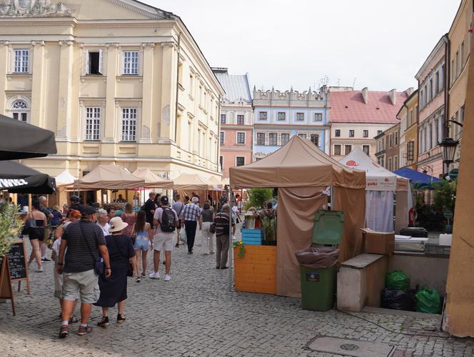 Wrześniowy upał w Lublinie i spokój w centrum miasta