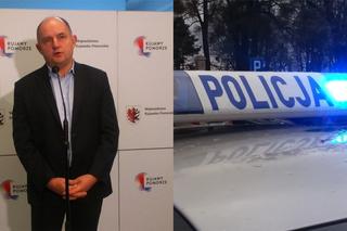 Marszałek Piotr Całbecki potrącił pieszego w Toruniu! Policja odpuściła. Związkowcy oburzeni