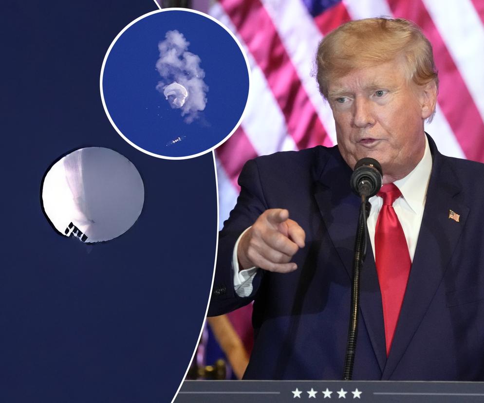 Sensacyjne doniesienia o Trumpie i chińskich balonach! To stało się dwa frazy