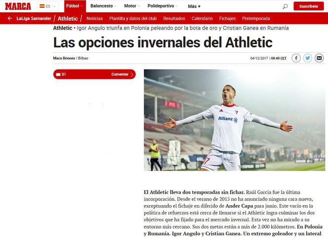 Igor Angulo, Marca