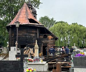 Pożar kościoła na Helenie w Nowym Sączu 