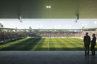 Wizualizacje nowego stadionu Polonii Warszawa