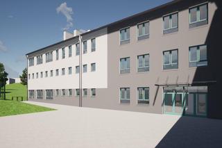 Tak ma wyglądać szkoła podstawowa w Lubawie po remoncie. Hala widowiskowa też do remontu