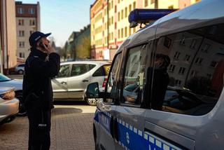 Suwałki. Zabarykadował się w mieszkaniu. Policjanci użyli podnośnika