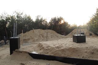 Rok 2016 - początek budowy wieży widokowej