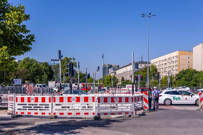 Przebudowa placu Na Rozdrożu w Warszawie