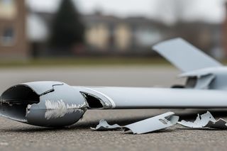 Dron wojskowy w Inowrocławiu. Nieoficjalnie: co kryje się za awarią?