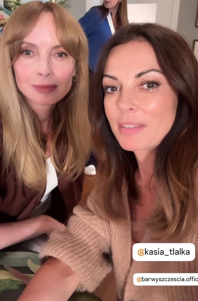 Barwy szczęścia. Kasia (Katarzyna Glinka), Agnieszka (Katarzyna Tlałka)