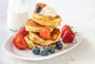 Dodaje ten jeden składnik do moich pancakesów. Wychodzą lekkie i puszyste