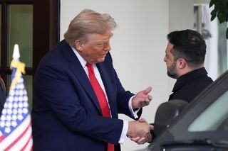 Trump i Zełeński w Białym Domu