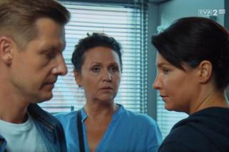 M jak miłość odc. 1624. Paweł (Rafał Mroczek), Majka (Laura Samojłowicz), Marysia (Małgorzata Pieńkowska)