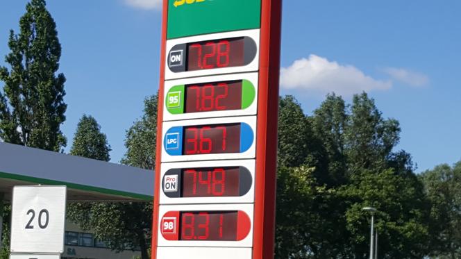 Ceny paliw w Bydgoszczy