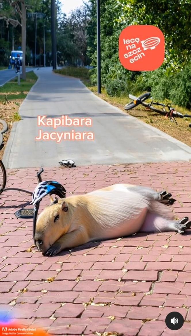 Kapibara w Szczecinie