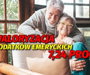 Waloryzacja dodatków emeryckich 7,24 proc. 8.01.2024 