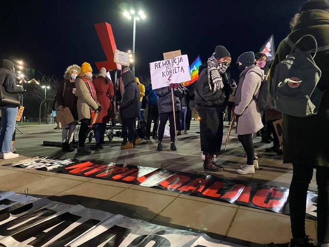 Plac Solidarności w Szczecinie, Strajk Kobiet