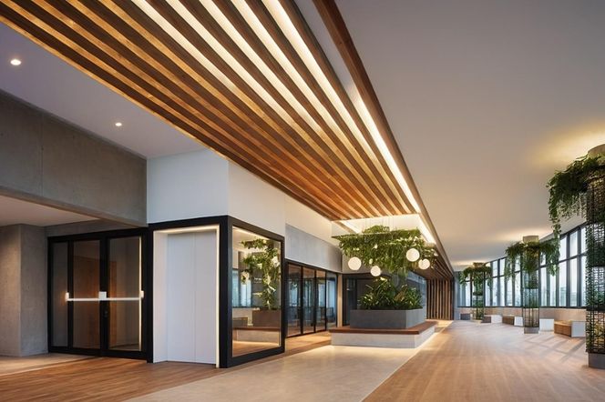 Wizualizacja nowych wnętrz Areny Ursynów