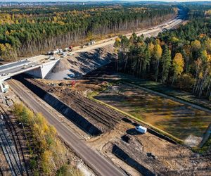 Tak wygląda obecnie budowa I części obwodnicy Zawiercia i Poręby. Ta część kończy się na węźle Kromołów