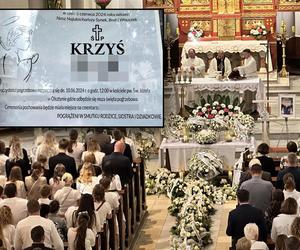 Morze łez na pogrzebie 12-letniego Krzysia. Nawet księdzu łamał się głos. Patrzy na nas i uśmiecha się, tak jak zawsze