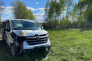 Wypadek busa pod Wejherowem