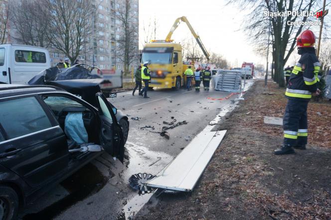 Doszło do rozszczelnienia zbiornika z ciekłym azotem