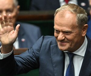 Wszystkie miny Donalda Tuska.