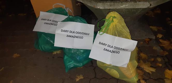 Szpital w Gorzowie dostał mnóstwo prezentów dla chorych na koronawirusa. 