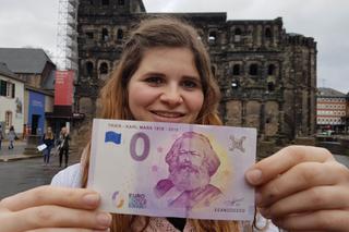 Miasto Trewir sprzedaje banknoty Euro z wizerunkiem Marksa