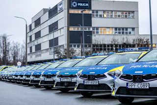 Nowe radiowozy łódzkiej policji