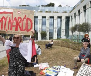 Protesty przed Sądem Najwyższym