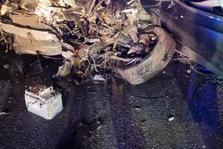 Śmiłowo. 41-latka ofiarą śmiertelnego wypadku. Trzy inne osoby ranne w zderzeniu audi i peugeota 