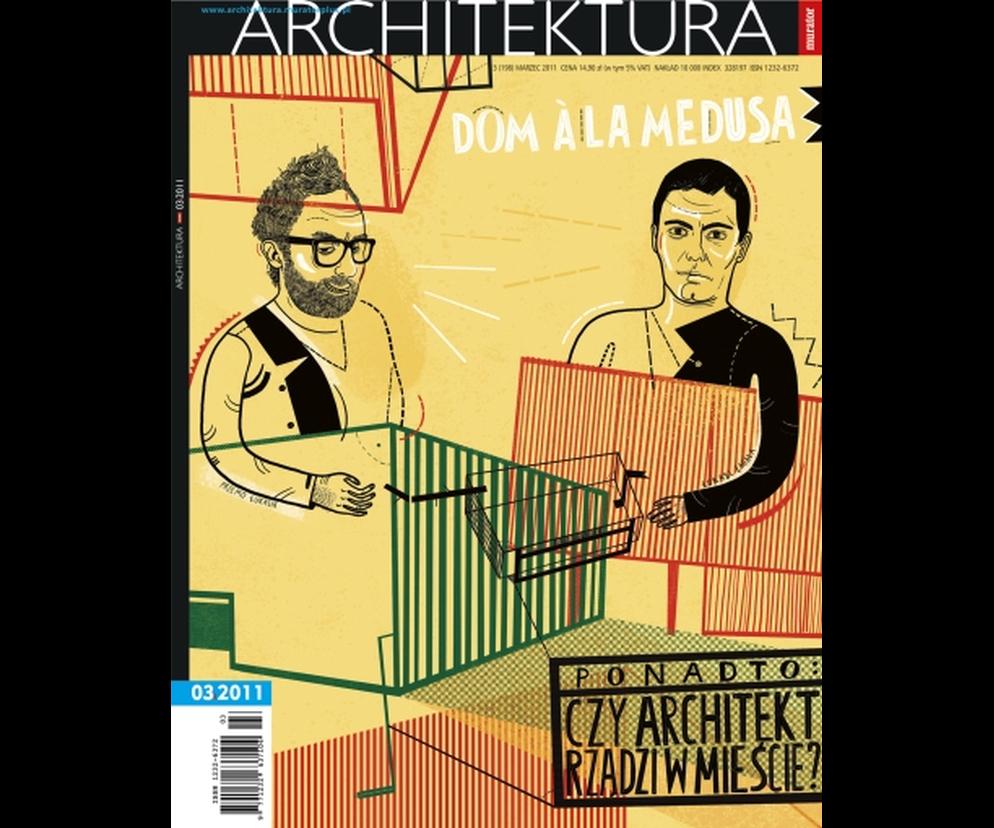 Okładka Miesięcznik Architektura 03/2011