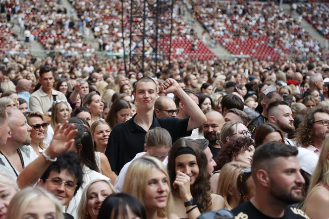Koncert Jennifer Lopez w Warszawie (25.07.2025) - część druga. Organizatorem koncertu jest Prestige MJM