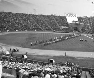 Manifestacja młodzieży na Stadionie X-lecia - 22 lipca 1979 r.