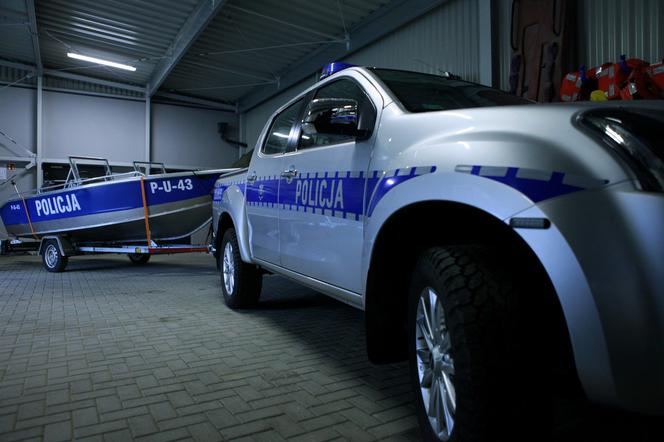 Nowy sprzęt dla policjantów działających na rzekach i jeziorach!