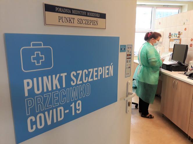 Punkt Szczepień przeciwko COVID-19 w WSSD w Olsztynie
