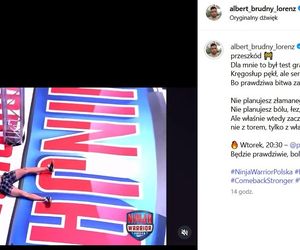 Albert Lorenz złamał kręgosłup w Ninja Warrior.