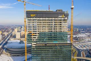 Oto nowy najwyższy budynek w Katowicach. Biurowiec .KTW II ma 133 metry wysokości. Więcej już nie będzie [ZDJĘCIA]