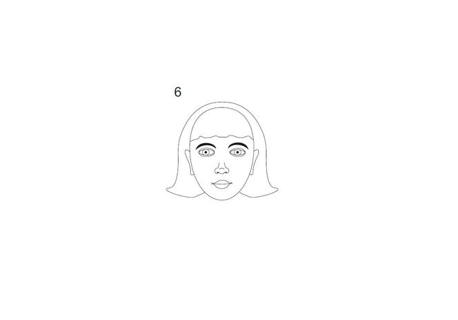 jak narysowac twarz - krok 6