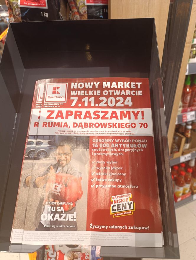 Kaufland w Rumi. Byliśmy na otwarciu! Promocje na każdym kroku