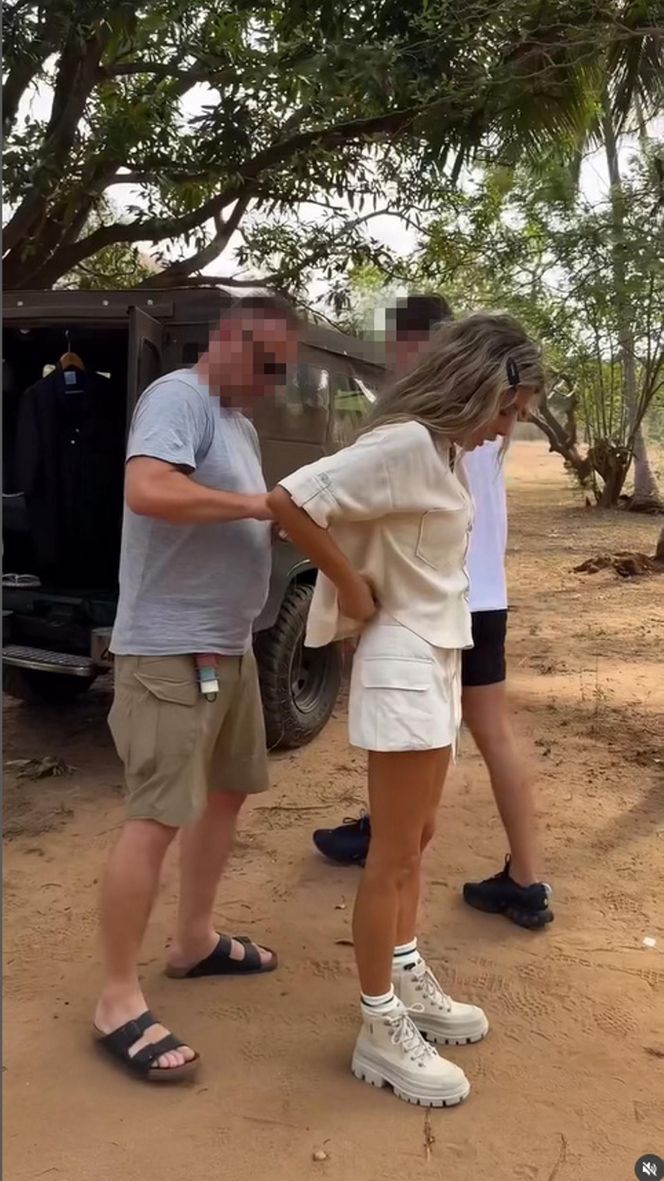 Małgorzata Rozenek na Sri Lance