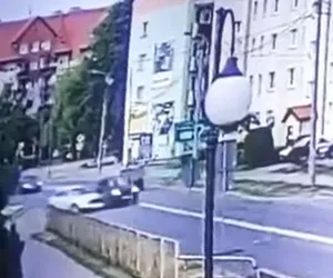 18-letni kierowca audi spowodował kolizję