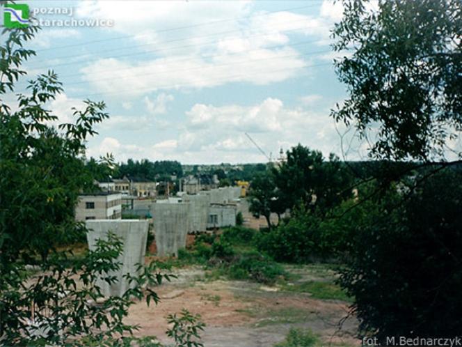 Budowa wiaduktu na trasie N-S Starachowice/ Lipiec 1997